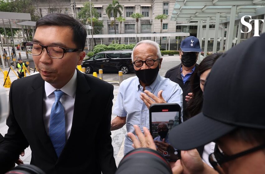  Property tycoon Ong Beng Seng arrives at State Courts