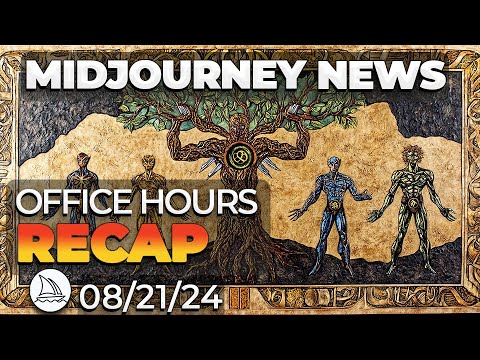  Free Trial! | Midjourney Office Hours Recap Aug 21st 2024 | Midjourney News
