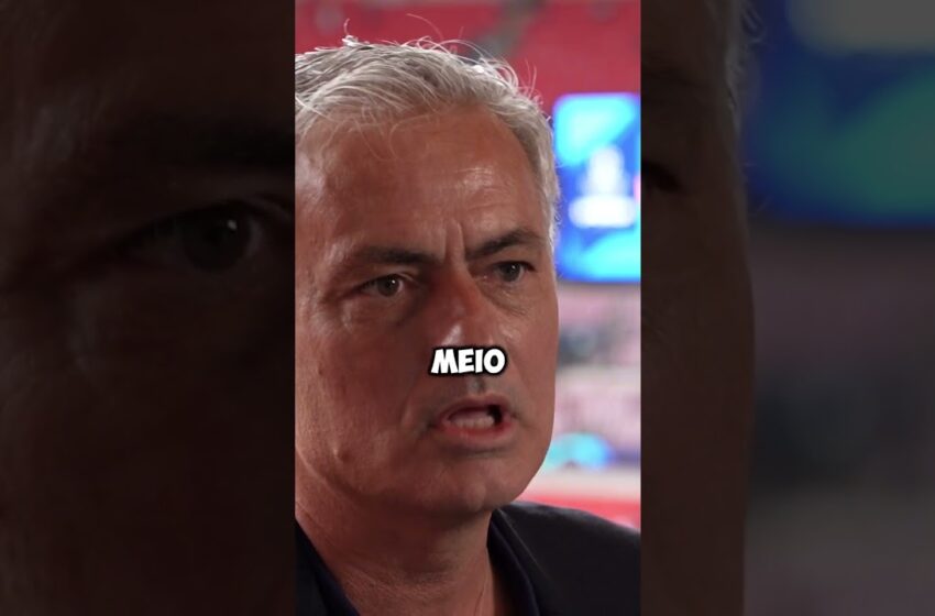  José Mourinho falou… 🗣                #futebol #josémourinho #africa #brasil #jogadoresbrasileiros