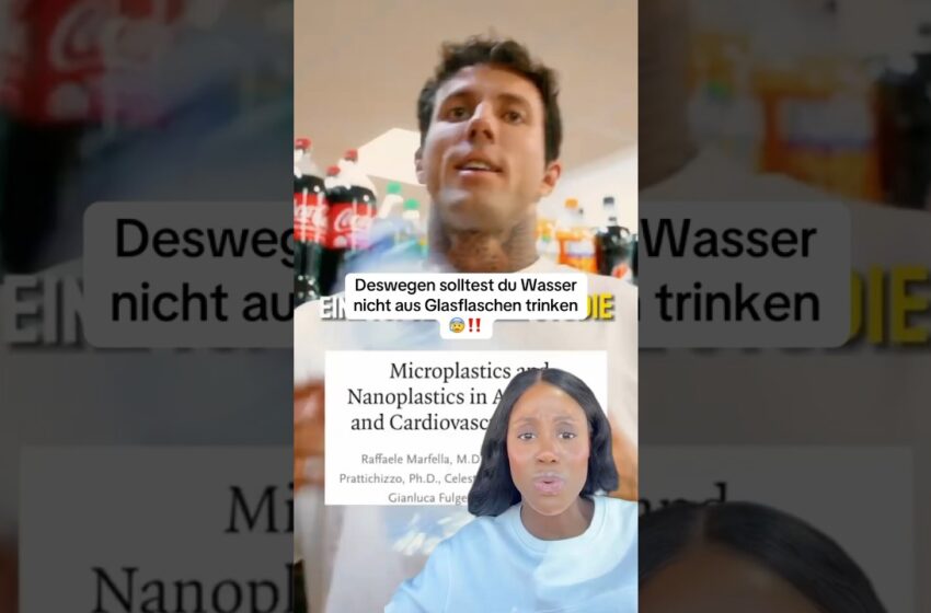  PT1 | Deswegen solltest du keine Glasflaschen benutzen 😰‼️ #ernährung #gesundheit #fyp #vitamine