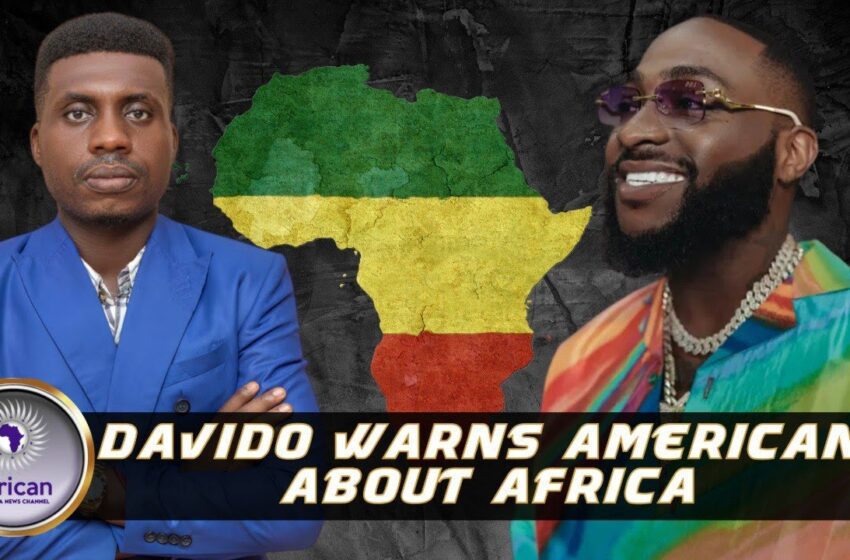  Is Davido Receiving Backlash For Saying Black Americans Shouldn’t Go To Africa?