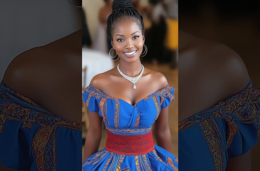  Shining With Golden Eyes And Divine Energy: A Stylish Celebration Of Melanin Queen! | Kompa Gouyad
