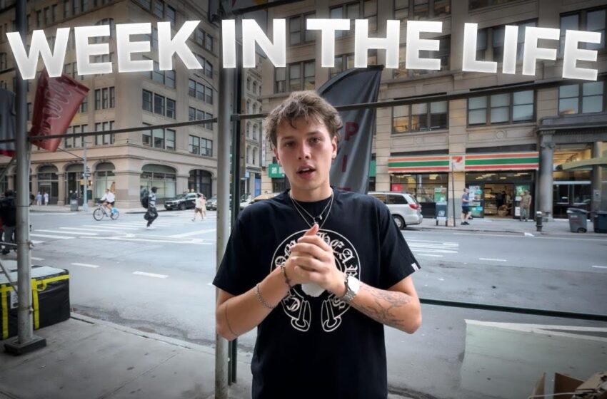  week in the life of a 19 year old making 100k/month in NYC