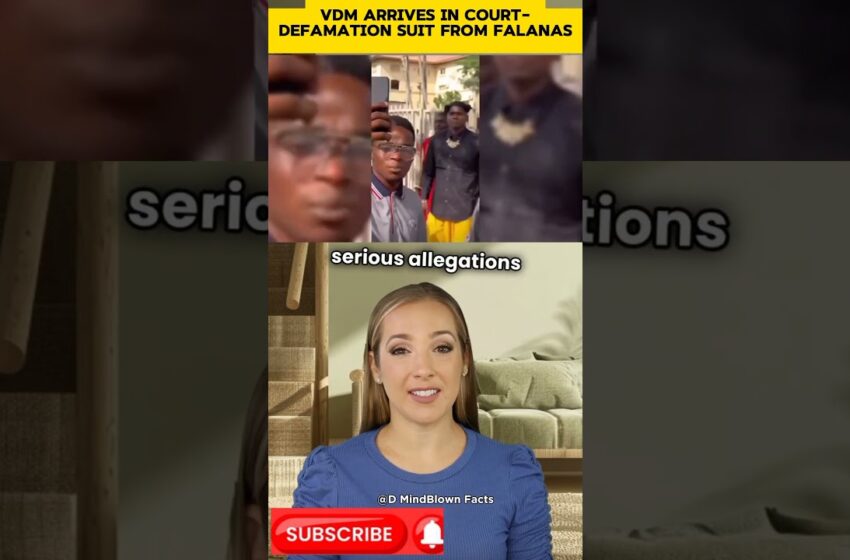  Defamation Drama- VDM Versus Falanas #vdm #facts #shorts